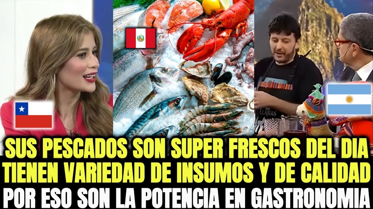 PRENSA Y CHEFS INTERNACIONALES MARAVILLADOS CON EL PESCADO E INSUMOS DEL PERU