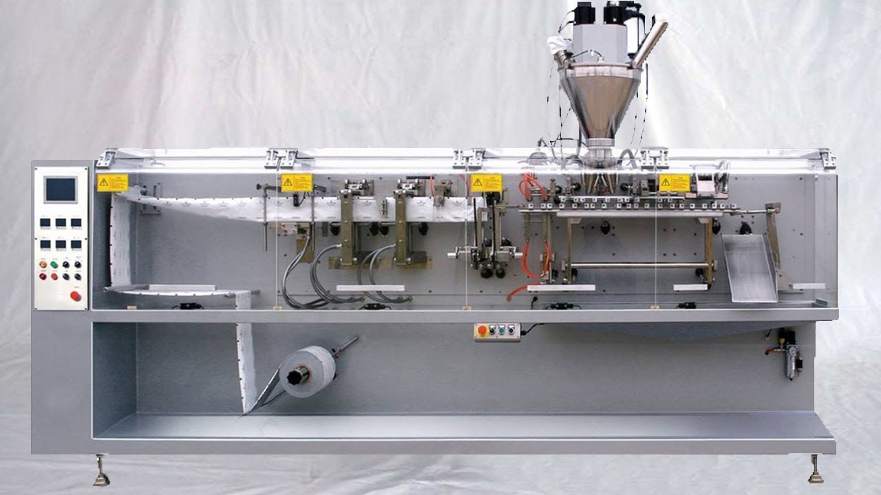 HFFS horizontal pouch bags powder bagging instructed by USA customer Machine d'emballage de poche