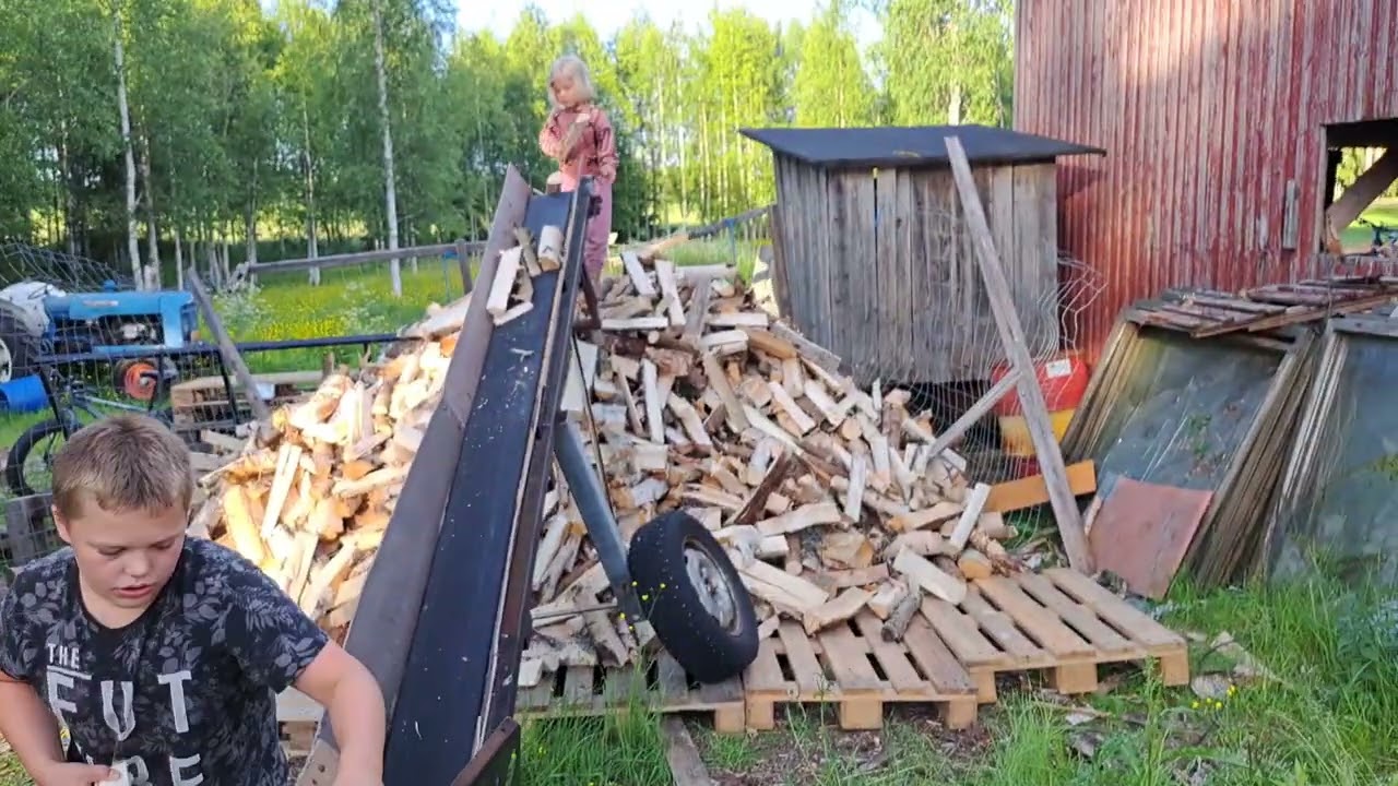 timco 7t pikahalkomakoneen käyttöä