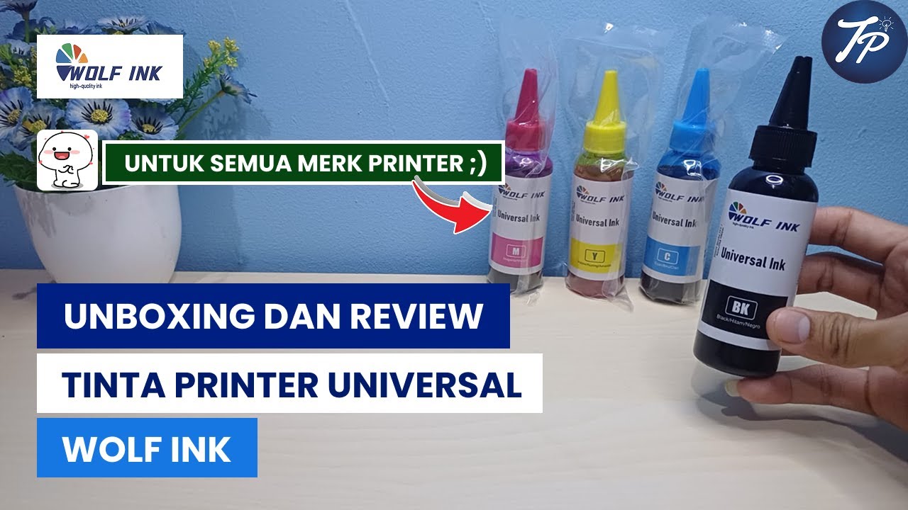Unboxing Dan Review Tinta Printer Universal Wolf Ink