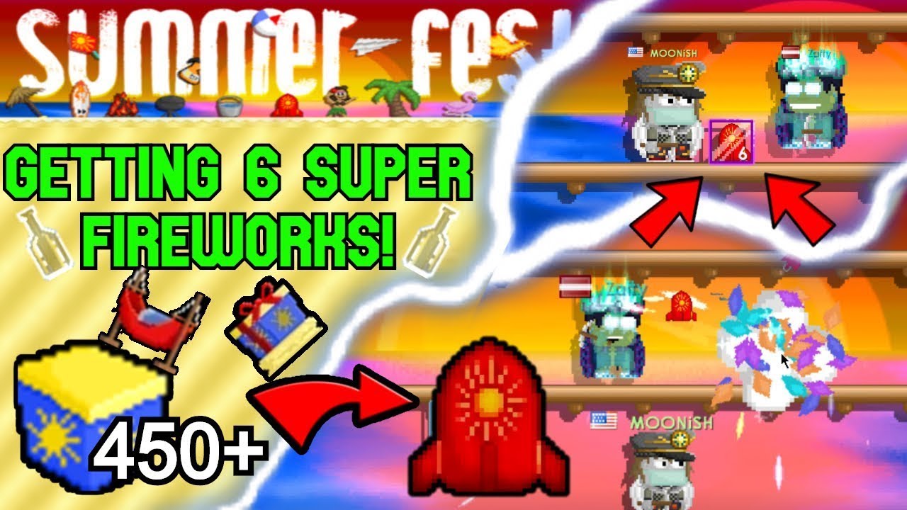 Growtopia spending 10 milion gems for summerfest profit?