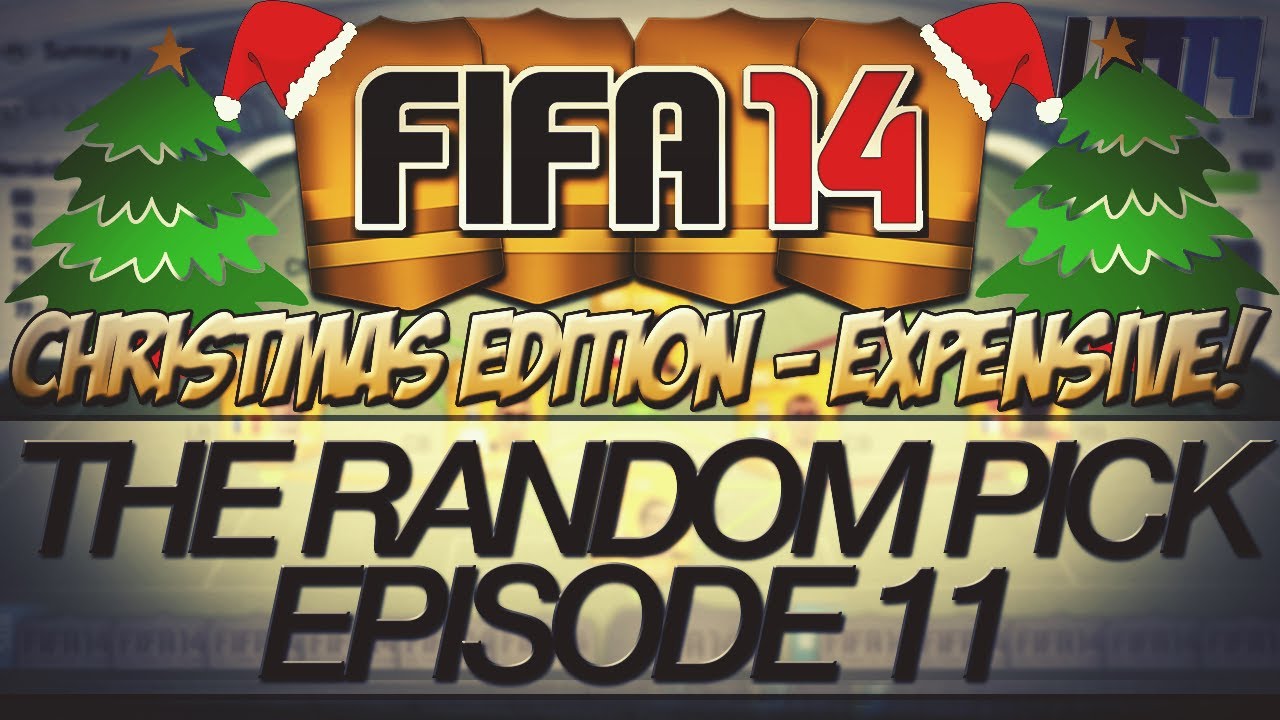 FIFA 14 - The Random Pick #11 - Christmas Special - 1.25 Million Expensive Squad!