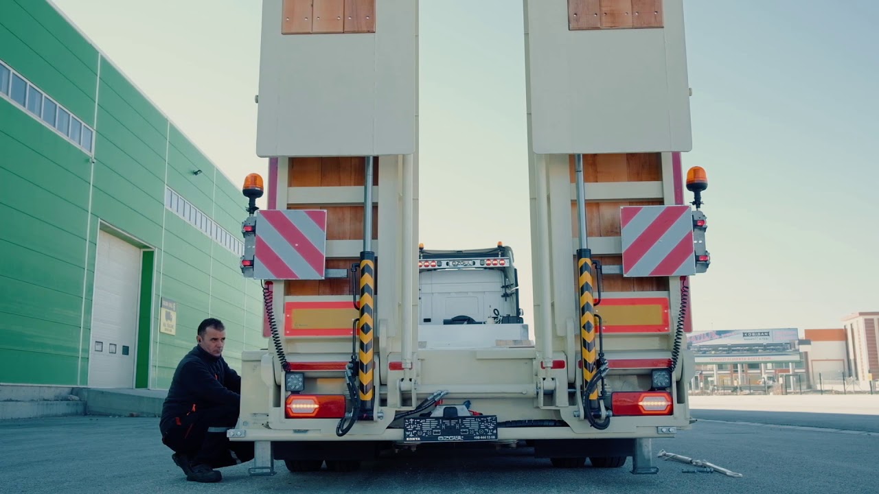 ÖZGÜL TRAİLER 4 AXLE LOWBED