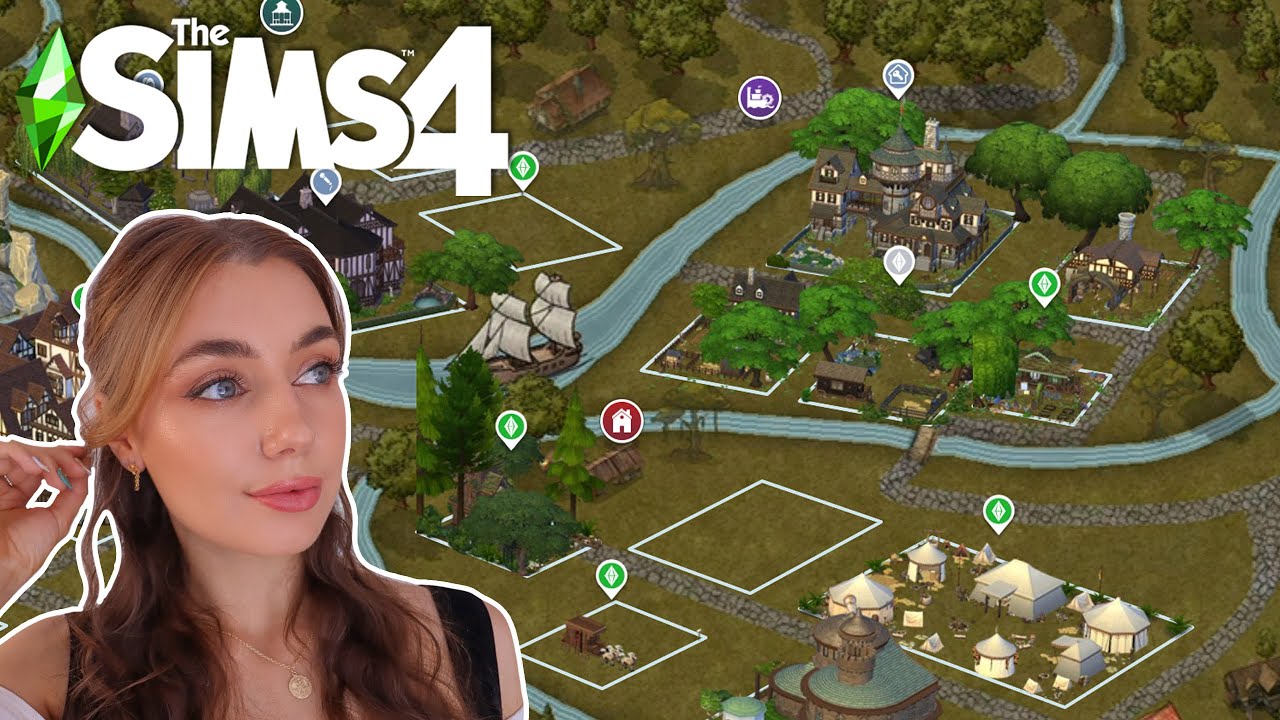 Exploring My Fantasy Save File Part 1 │ No CC │ Sims 4
