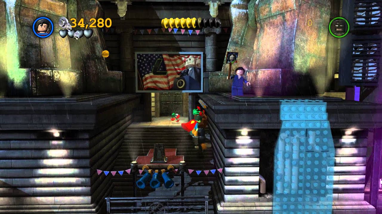 LEGO Batman 2 DC Super Heroes - The Next President Walkthrough Gameplay | Non-commentary