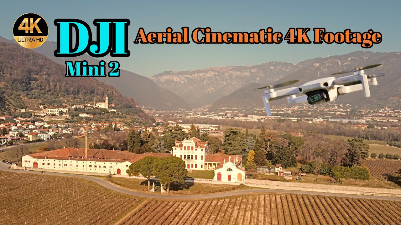 DJI Mini 2 Aerial Cinematic 4K Footage⁴ᴷ⁶⁰