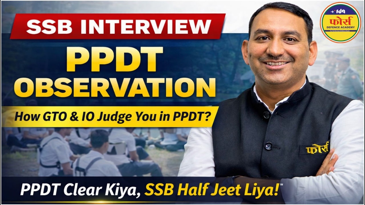 SSB Interview PPDT Observation | How GTO & IO Judge You in PPDT? | Complete Strategy Guide