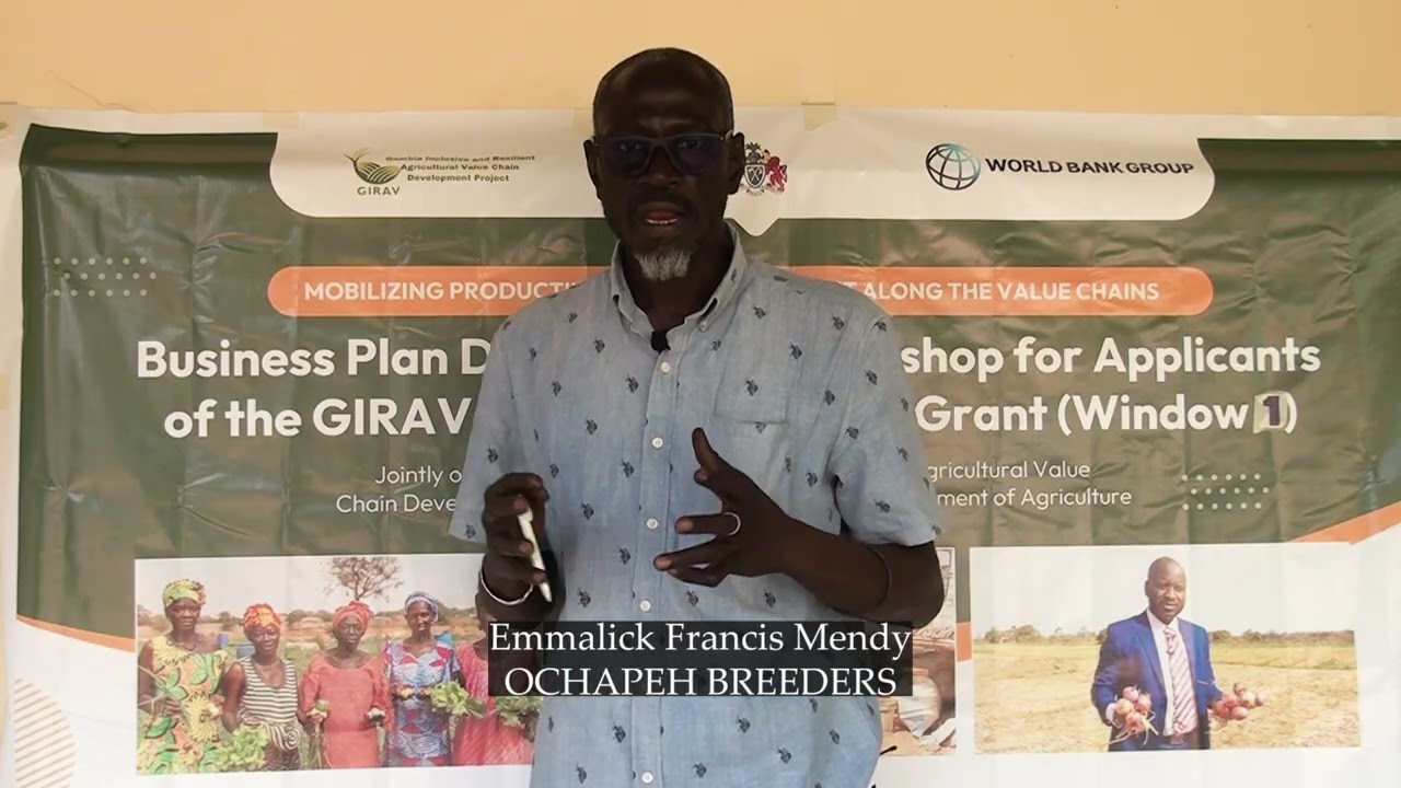 GIRAV MATCHING GRANT WINDOW 1 APPLICANTS