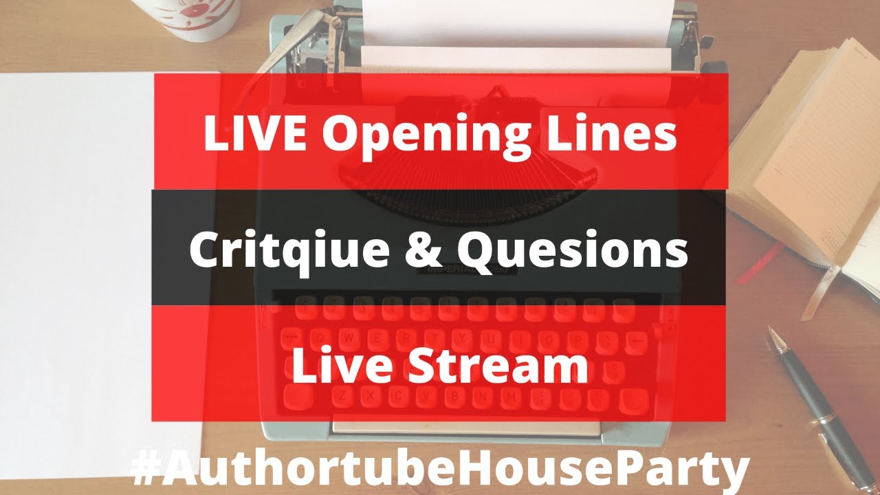 Writing Tips That Make Sense - LIVE Opening Line Critiques