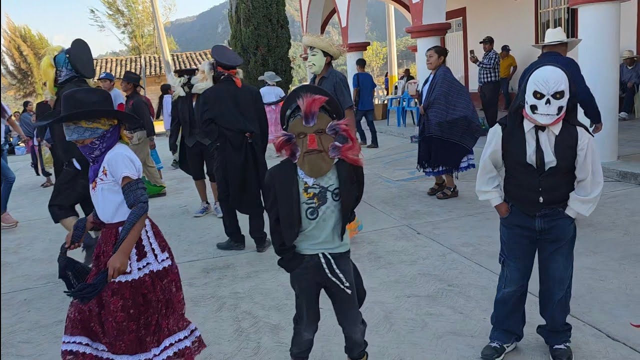 Carnaval San Pedro Yosocua San Juan Mixtepec Juxtlahuaca Oaxaca México Region Mixteca 