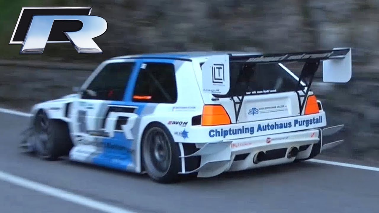 600HP VW Golf MK2 'TFSI-R' 2.0 TFSI Engine Swap Hillclimb Monster!