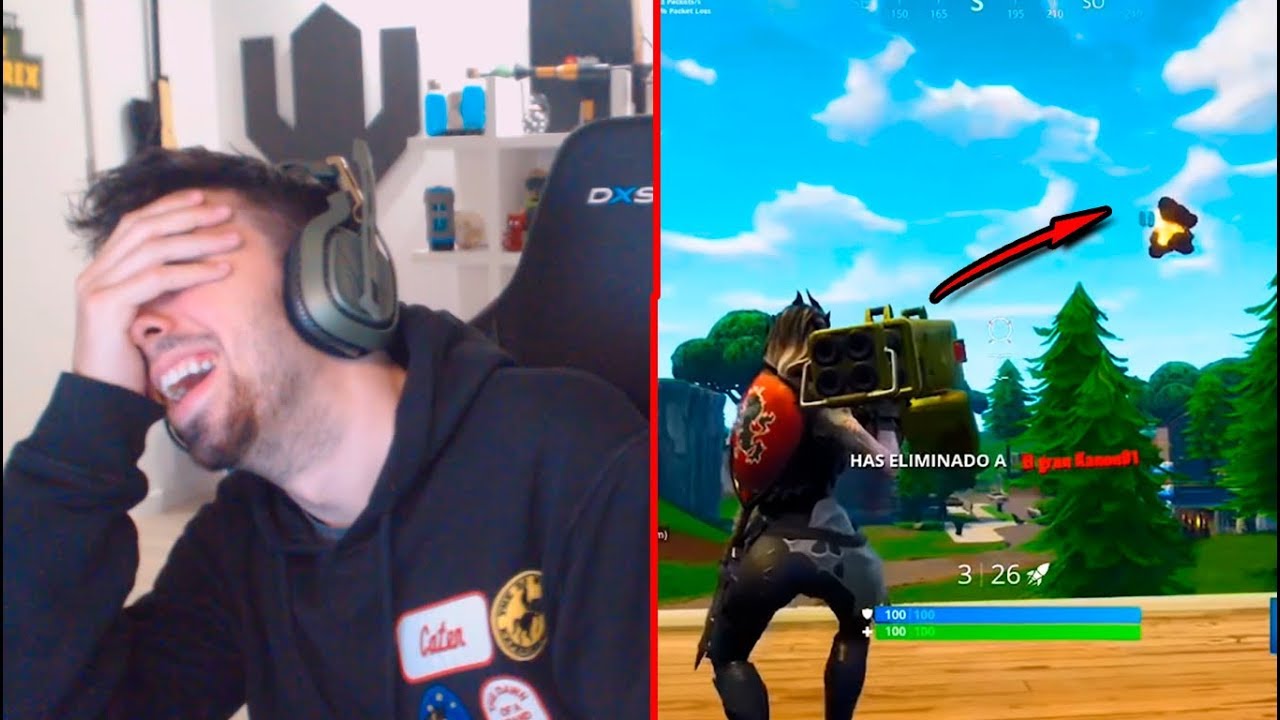 EL MÁS CRACK DE TODO FORTNITE! Reaccionando FAILS/WINS
