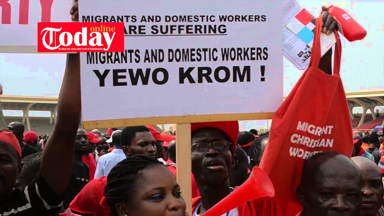 TUC Ghana Demo