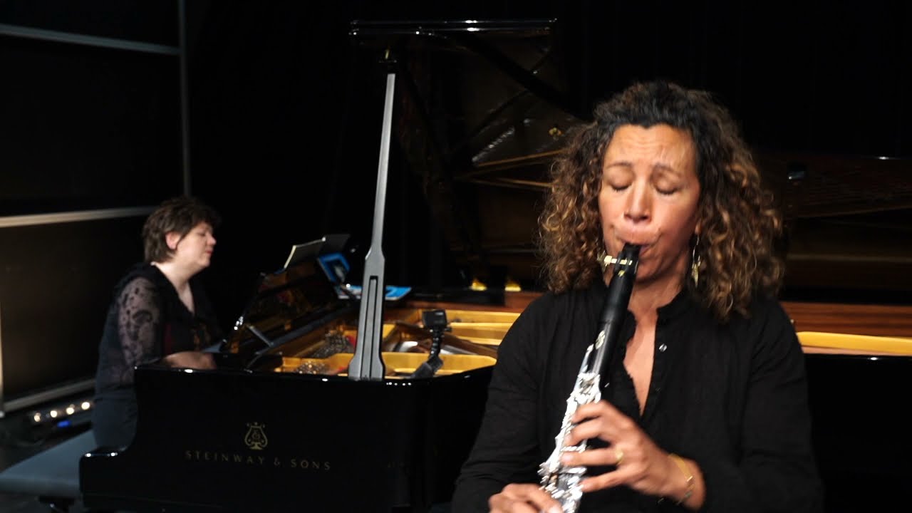 Schumann Fantasiestucke, mvt 1, Mariam Adam, clarinet; Dana Ciocarlie, Piano