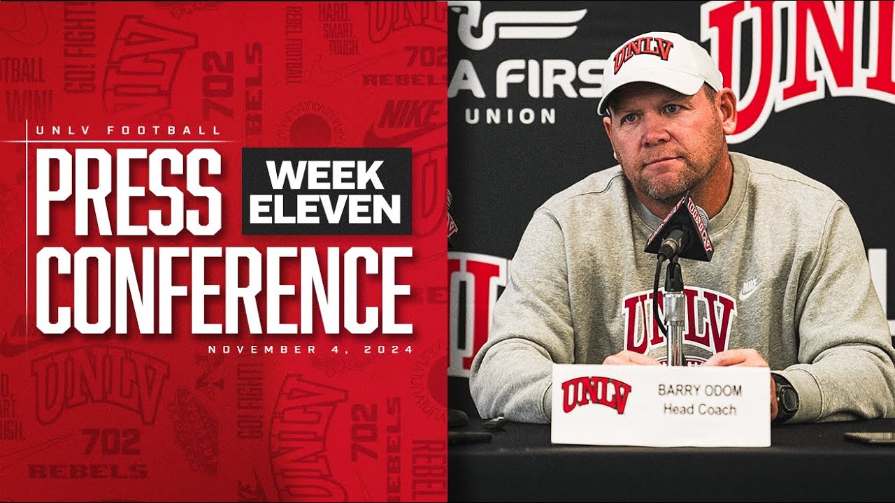 UNLV Football Press Conference - November 4, 2024