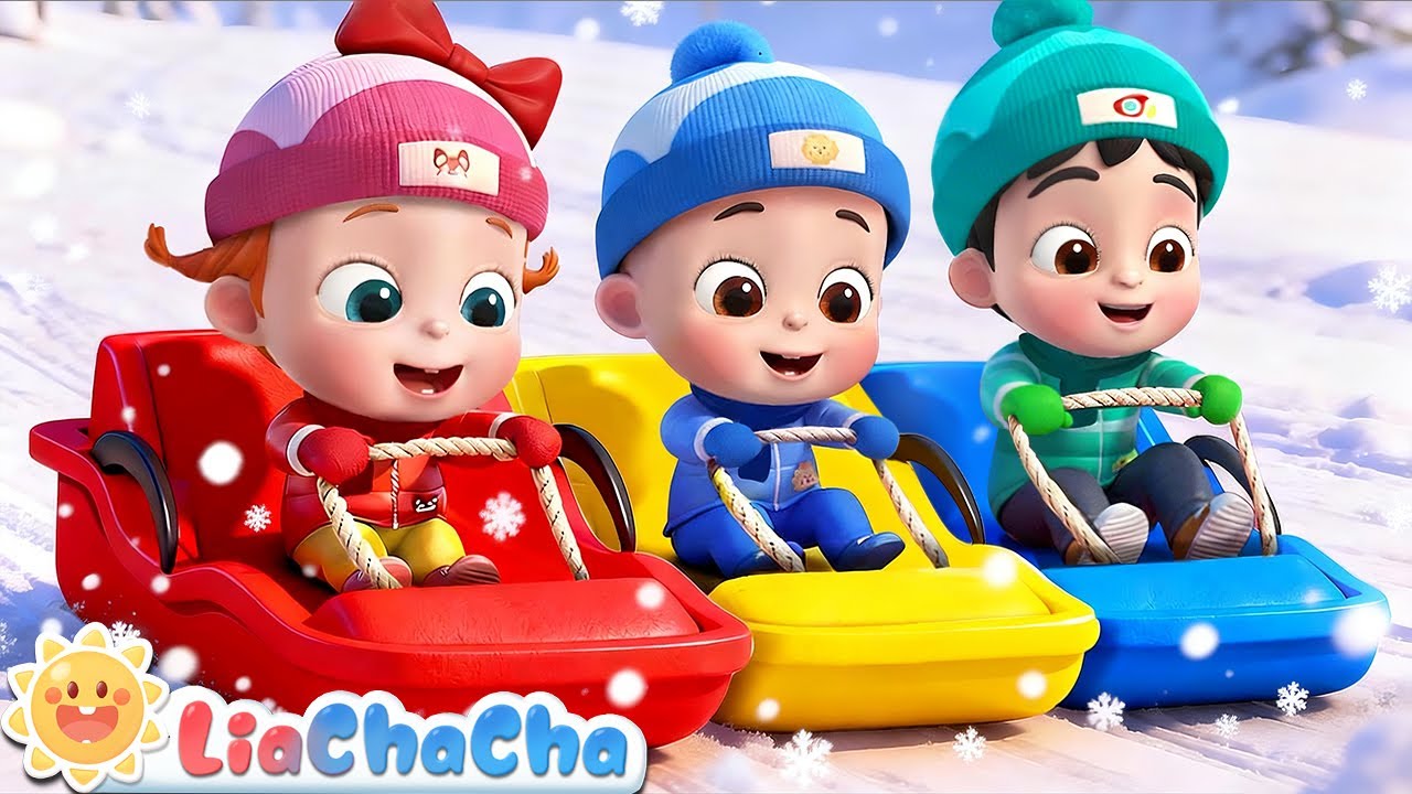 Winter Song | EP236 | Build a Snowman and Go Sledding | Nursery Rhymes & Kids Songs | LiaChaCha