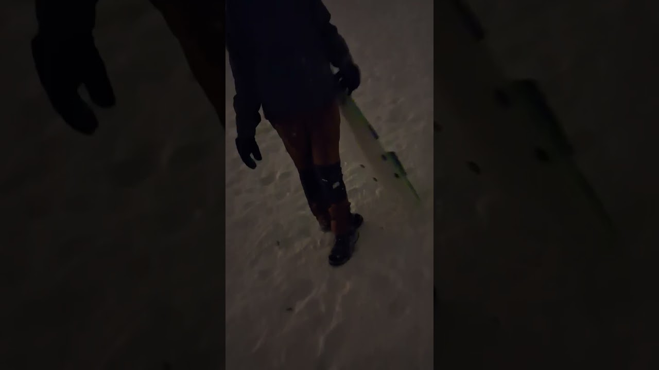 having fun in the snow☃️