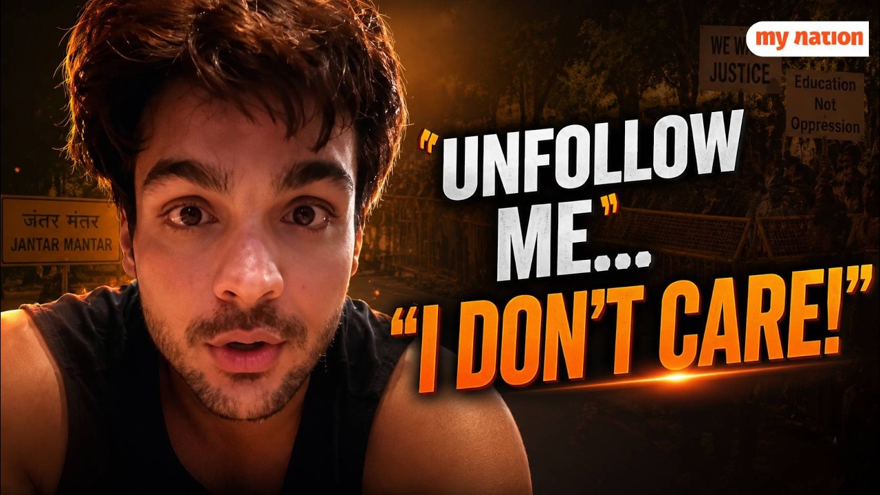 Ashish Chanchlani Speaks Out On CJP Protest | Viral Statement