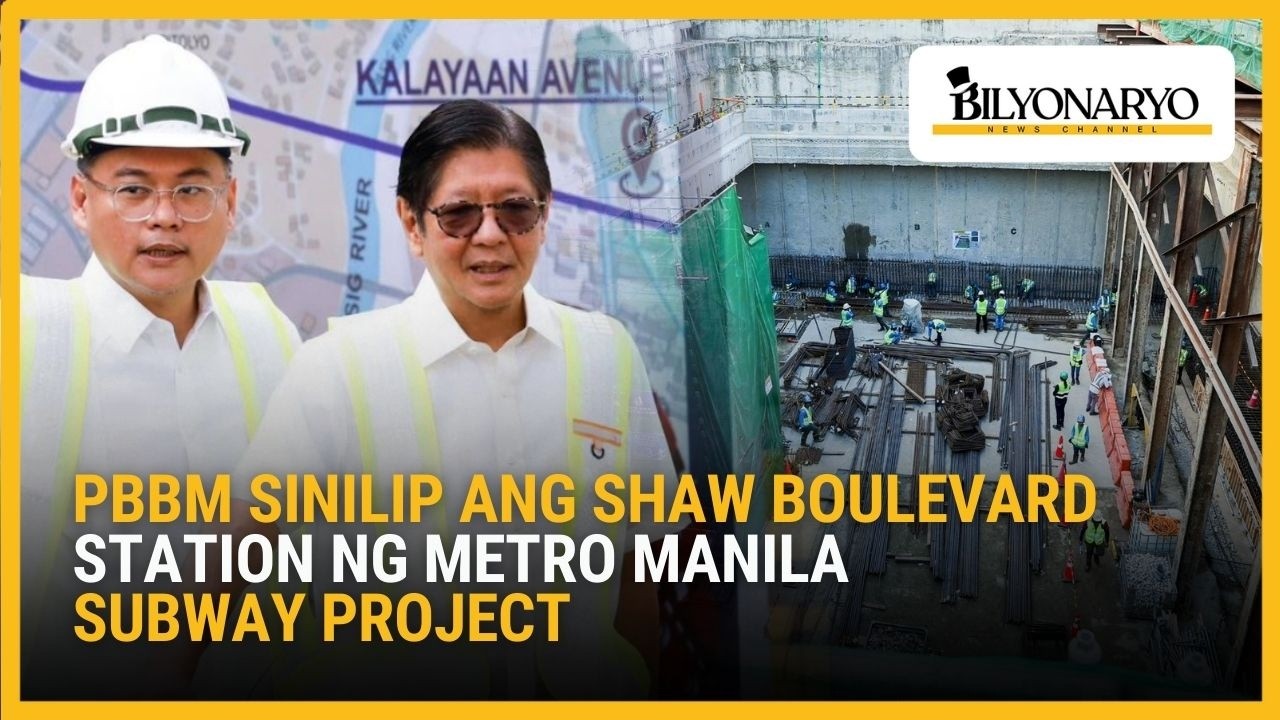 PBBM, binisita ang Shaw Boulevard Station; Groundbreaking ng Kalayaan at BGC Stations, isinagawa