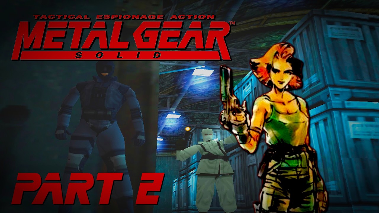 Metal Gear Solid 1 - Live Walkthrough - Part 2