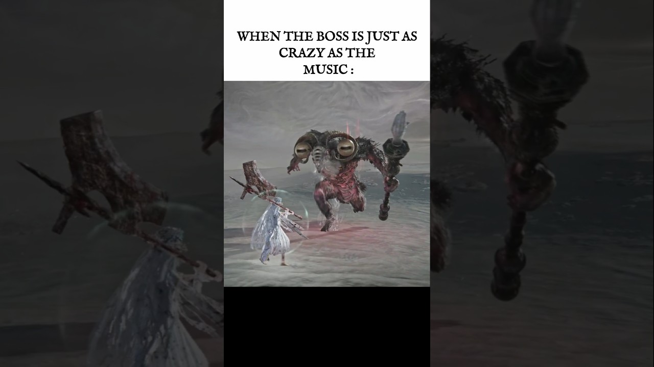When the boss Goes Crazy with The Music - Elden Ring NIGHTREIGN #eldenring #nightreign