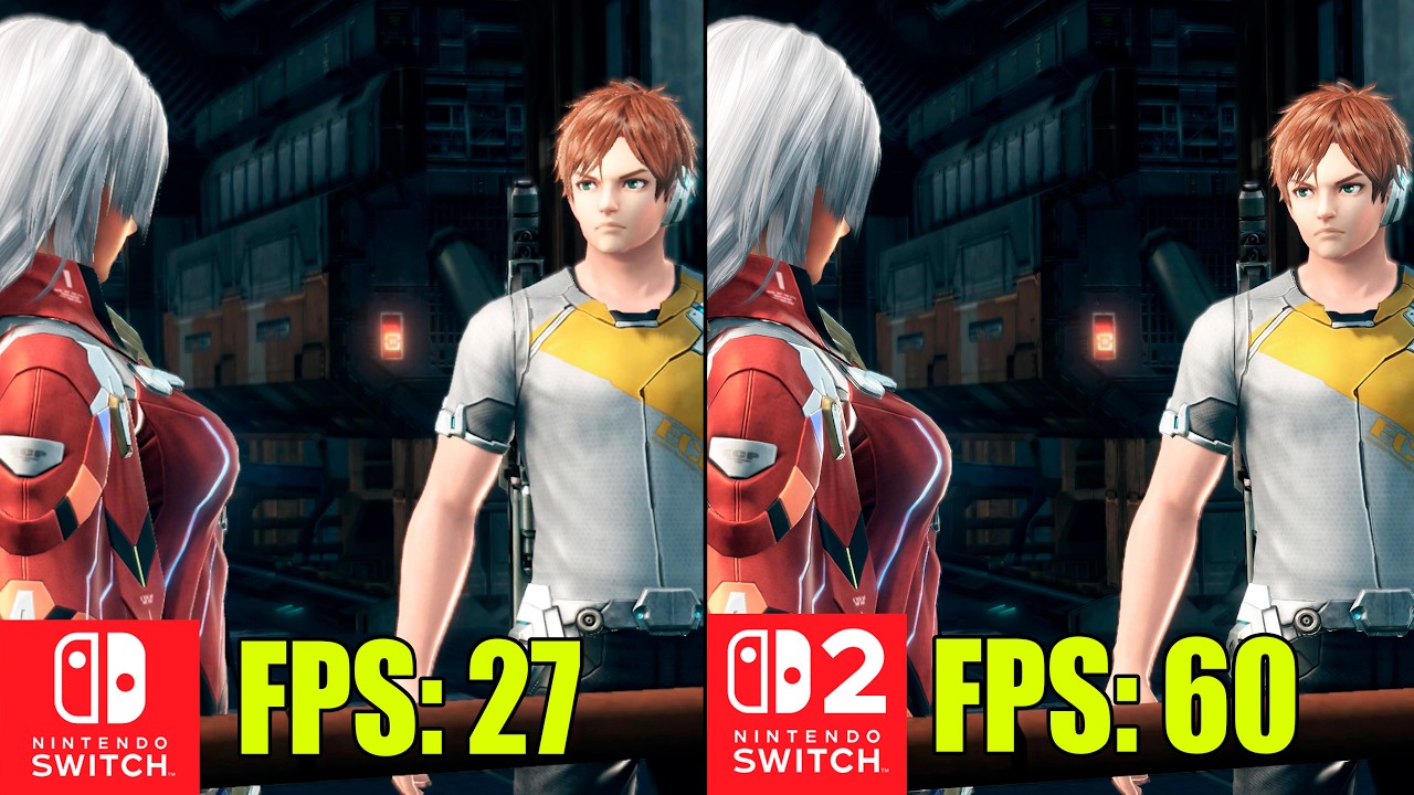 Nintendo Switch 1 vs. Switch 2 Xenoblade Chronicles X: Definitive Edition Technical Review
