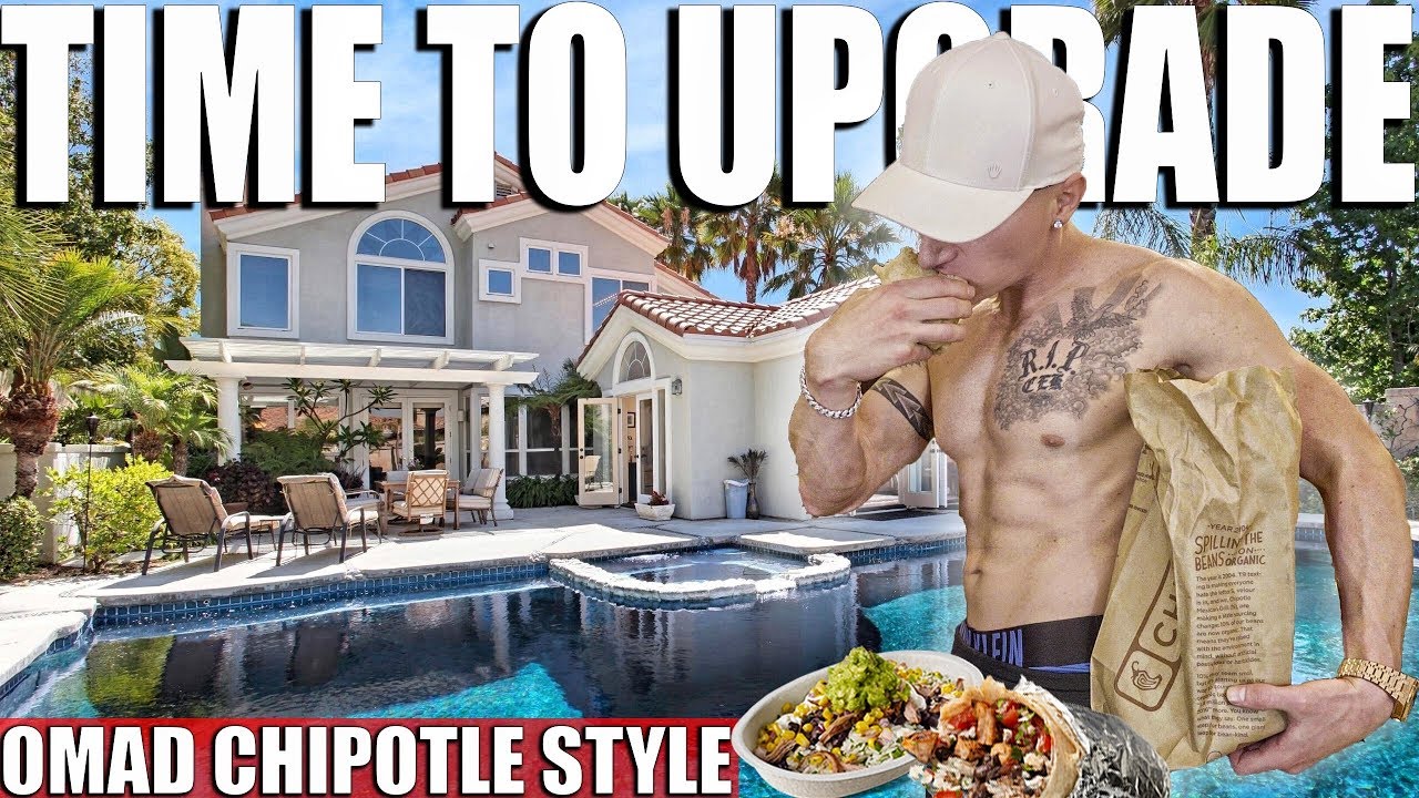 WE FOUND OUR HOUSE IN LA! | MY GO TO OMAD CHIPOTLE FEAST