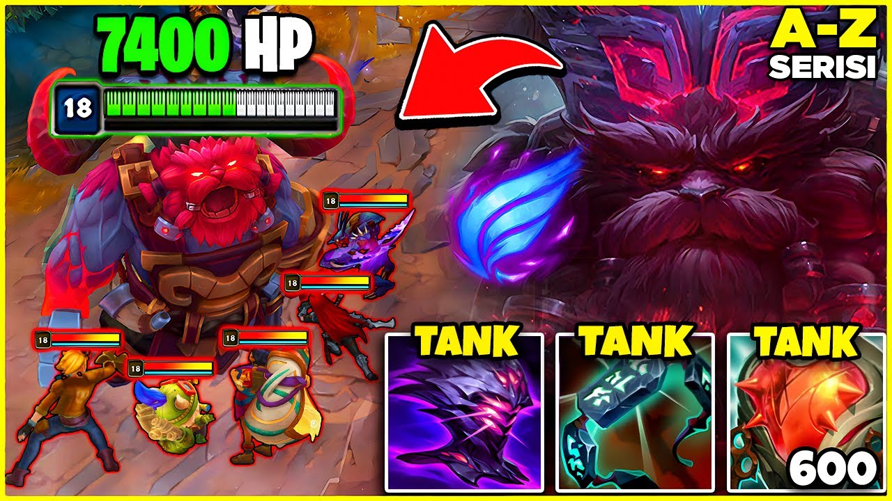 7400 CAN, 600+ ÇELİKYÜREK STACKLİ ORNN JUNGLE! | A-Z JUNGLE #23