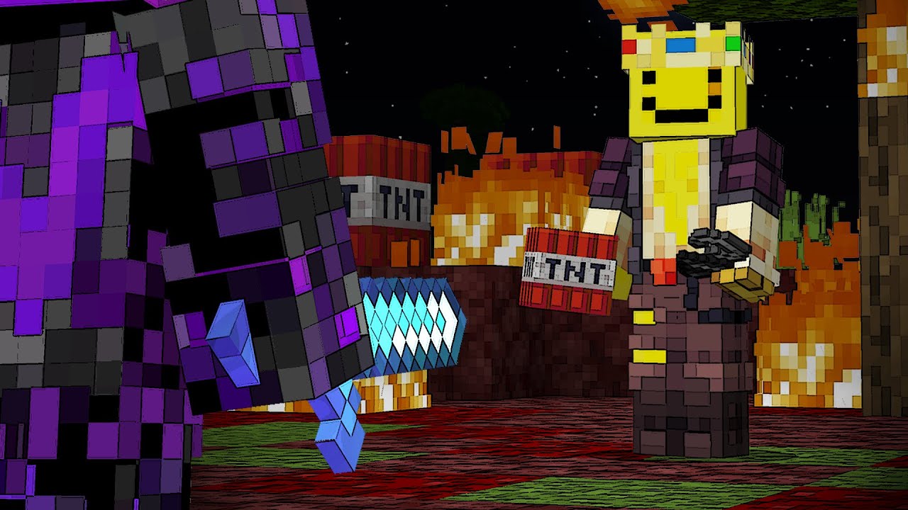 Охота на игрока в Minecraft, страдающего от бредовых идей.