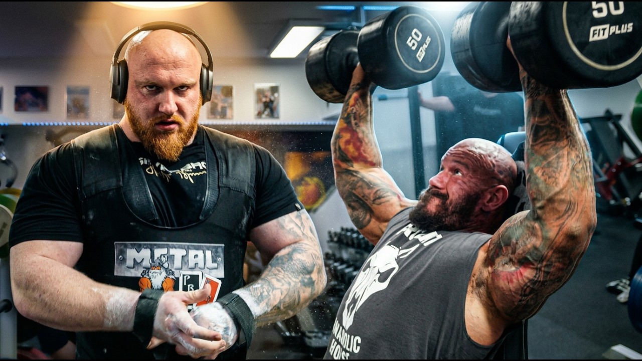 Puniman mi zase přijel opotřebovat gym...