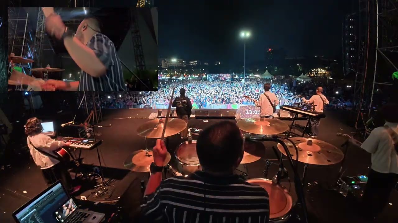 Perunggu - 33x Live at Kerlap Kerlip Fest 2025 (Drum Cam)