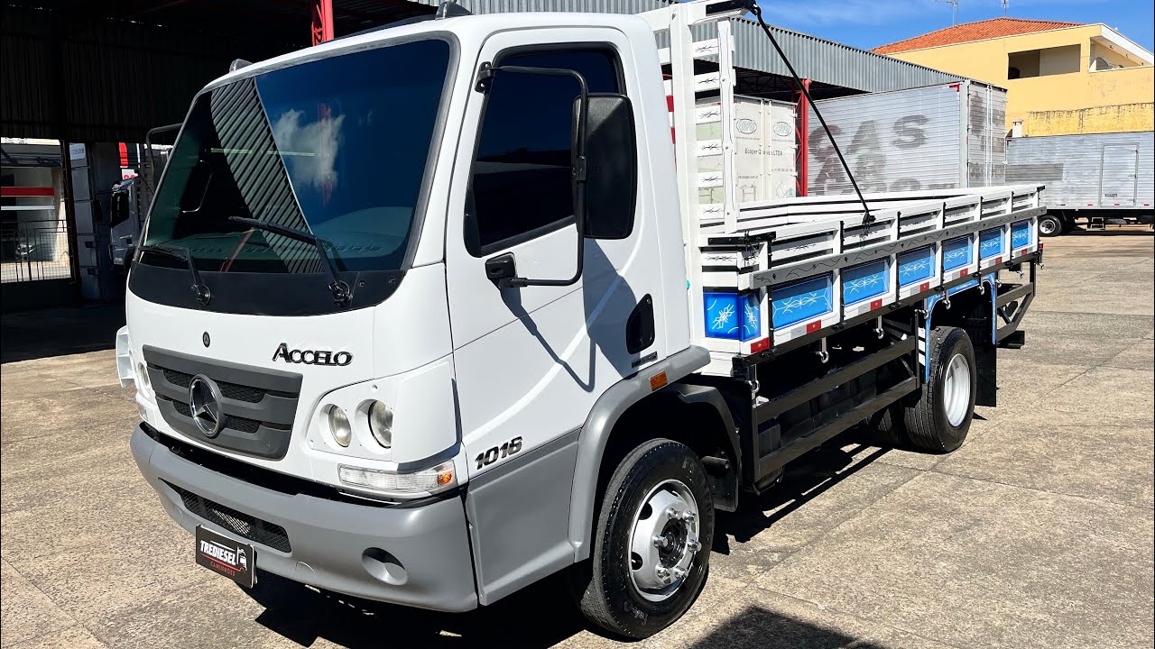 MB Accelo 1016 - 2014- 🚛✅ À VENDA ✅🚛 Trediesel Caminhões Andradas-MG