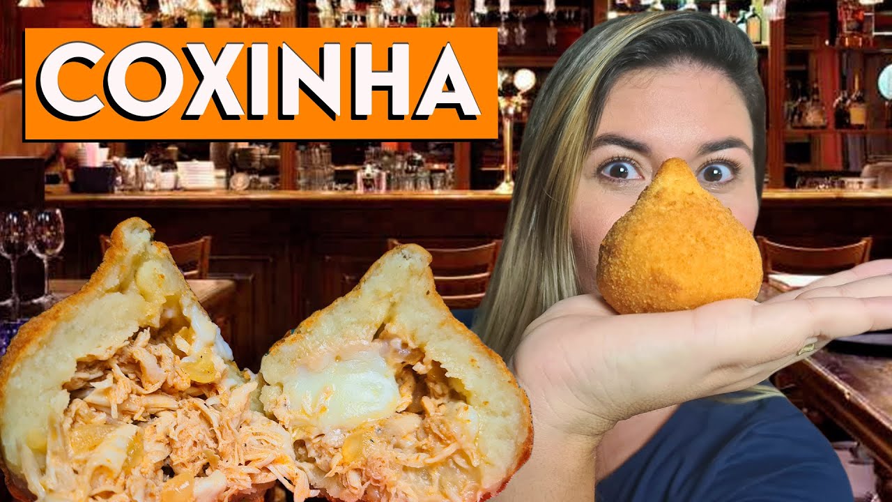 COXINHA! CROCANTE E CREMOSA !