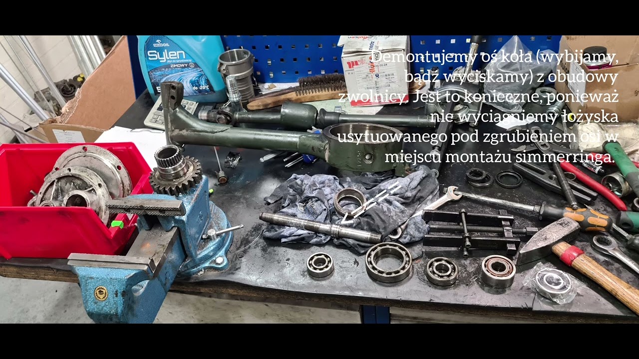 Serwis zwolnicy - mw750, k750M, dniepr mt12, 16 - 2WD