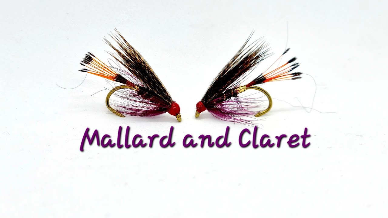 Fly Tying Mallard and Claret