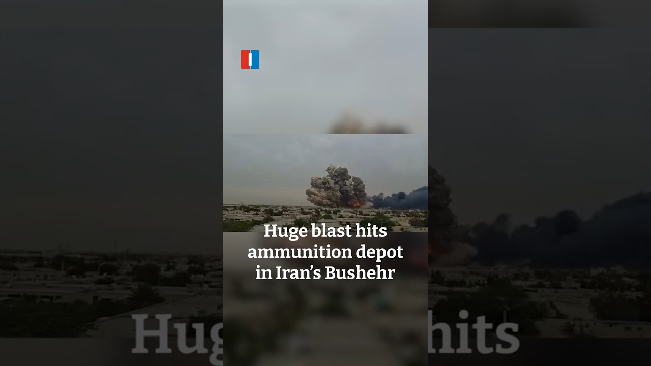 Huge blast hits ammunition depot in Iran&rsquo;s Bushehr