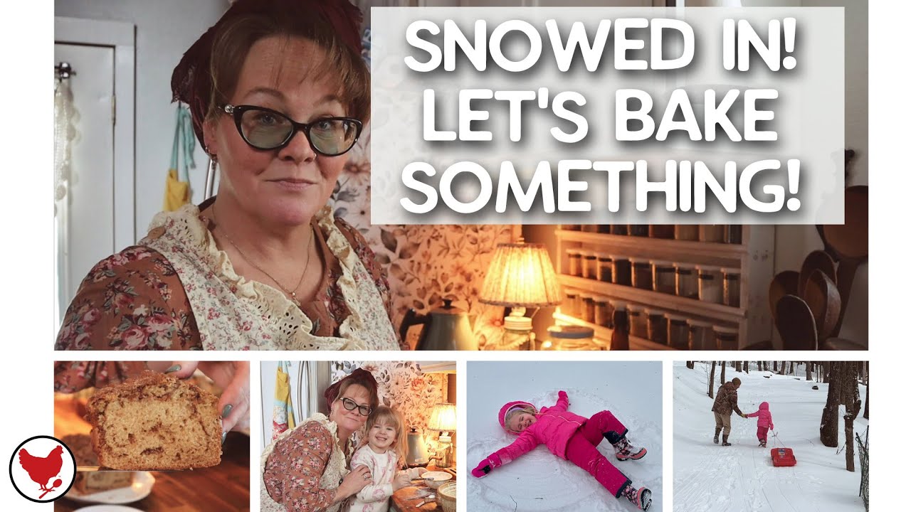 Winter Storm & Snowed In! Let's Bake!