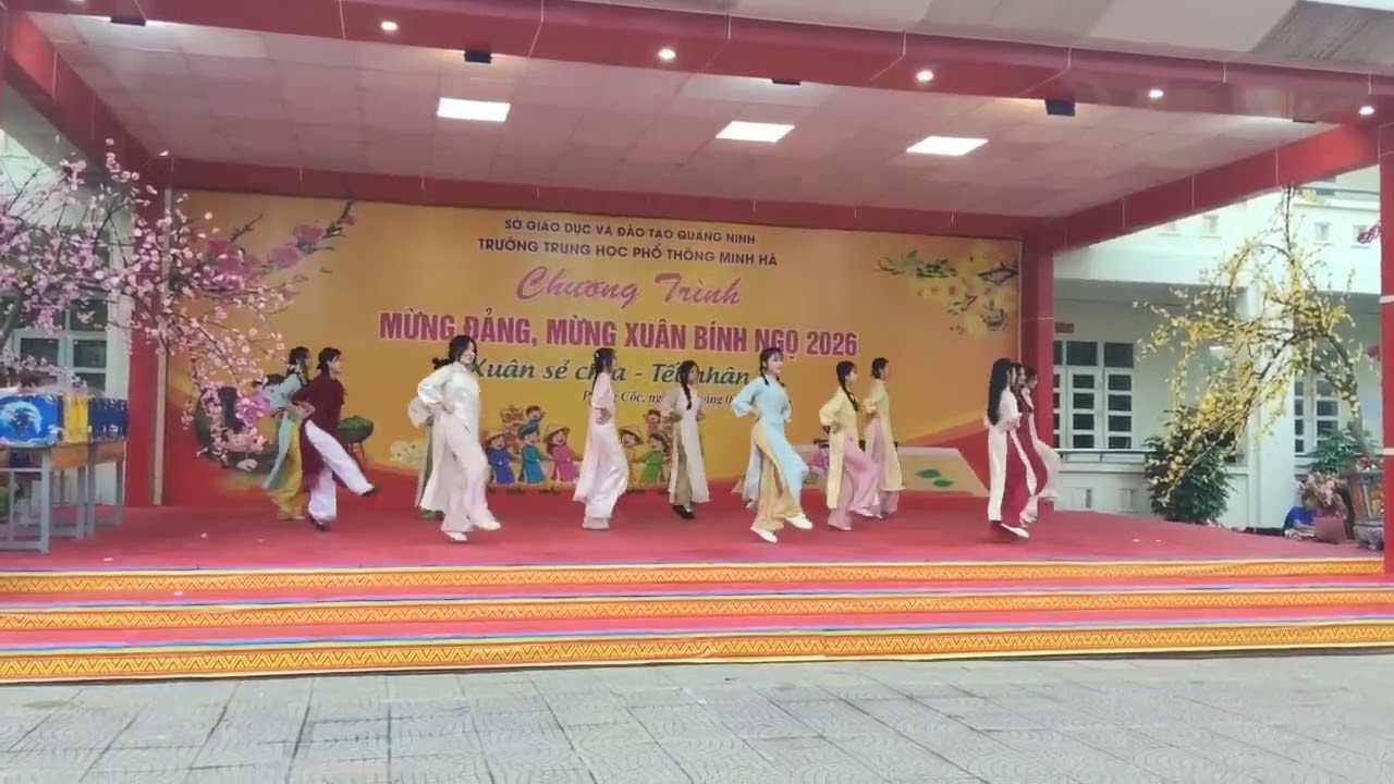 Nhảy Vui như tết - Đoàn Trường THPT Minh Hà