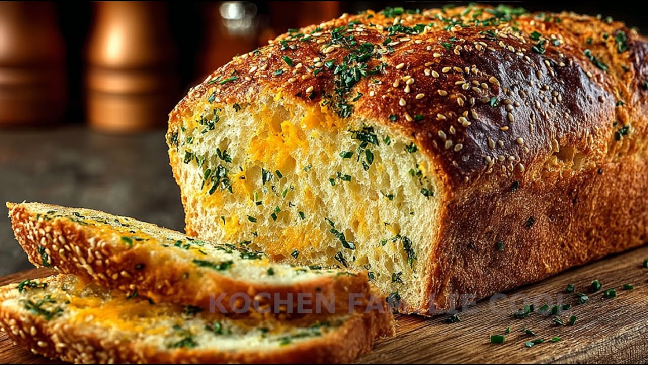 RED LENTIL BREAD with Cheese | No Flour, High Protein