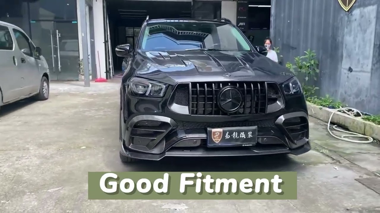Mercedes-benz GLE Upgrade to brabus+larte body kit