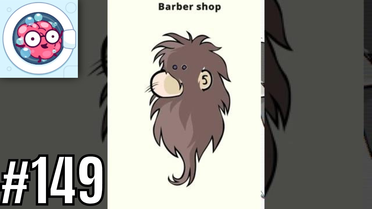 Brain Wash Level 149 answer - Quarantine barber shop Solution Walkthrough