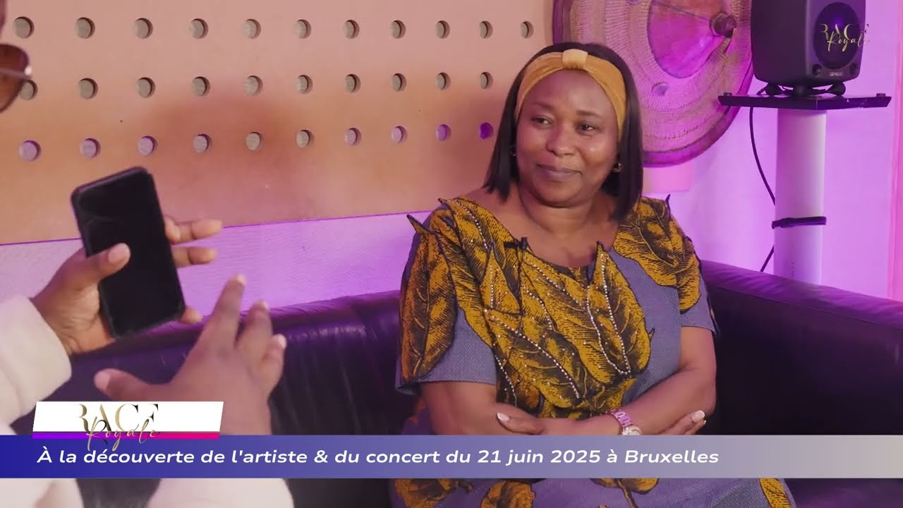 À la découverte de l'artiste & du concert du 21 juin 2025 à Bruxelles I Maman Gisèle MUSADI