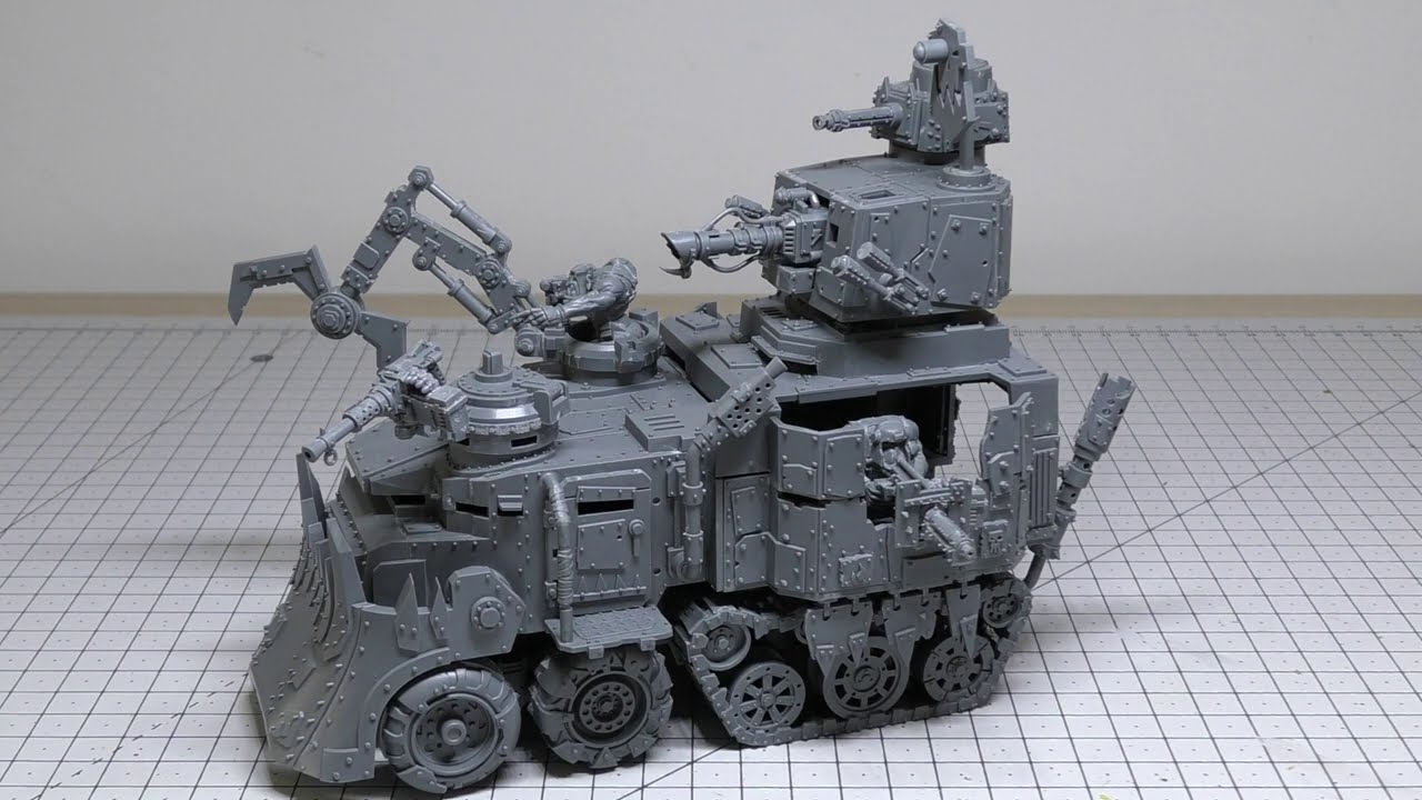 ORKS - Battlewagon - Обзор (WH40K)