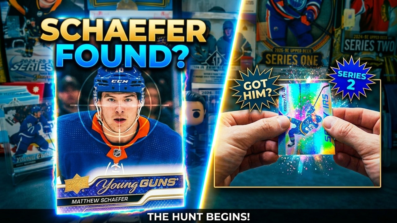 The Schaefer Hunt Begins! Opening 2 Boxes Of 25-26 UD Series 2
