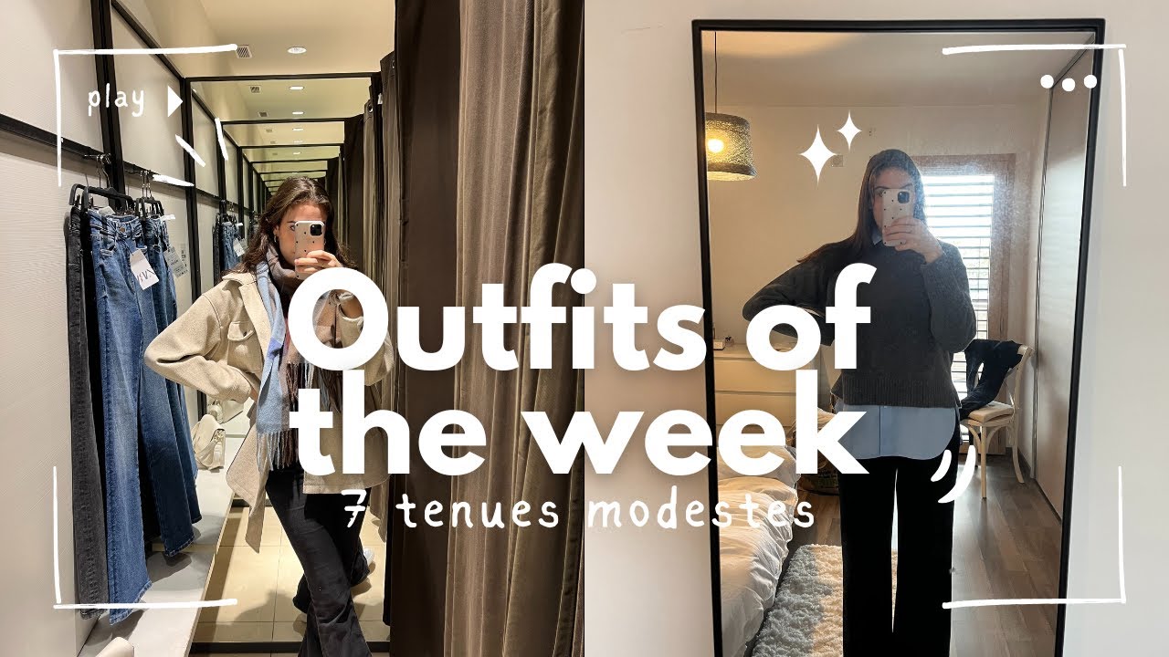 7 Tenues Modestes pour les Chrétiennes✝️ : Mode & Foi (hiver) ❄️🧥