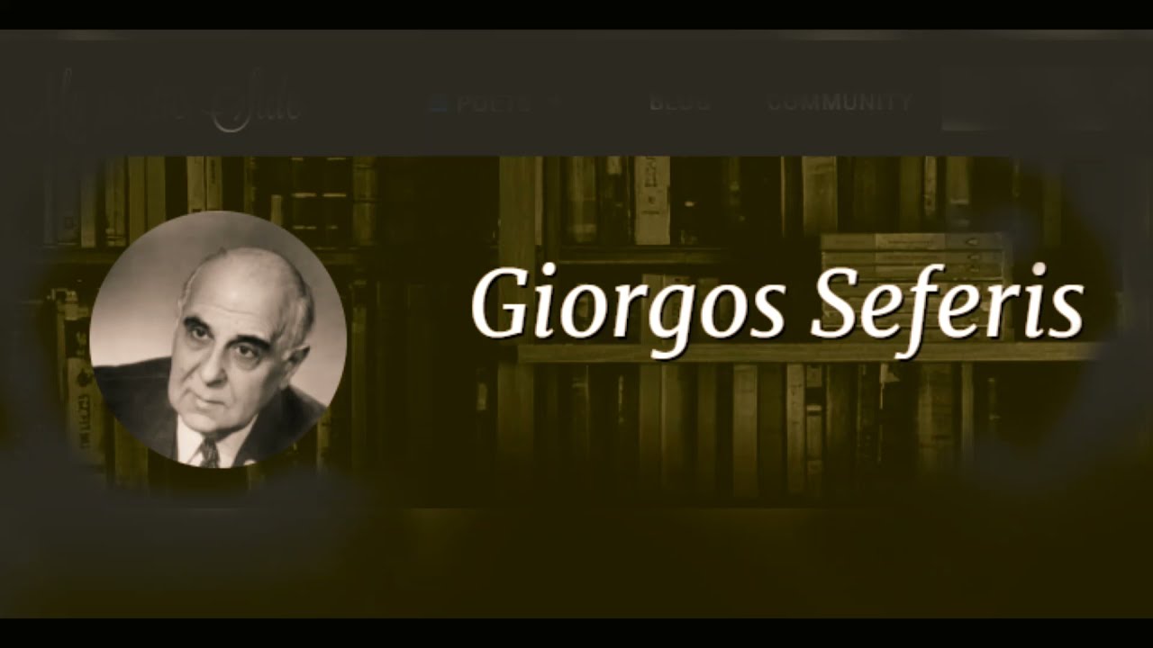 65 Seconds for Greek Poetry I George Seferis I Music I Nikos Kalomiris