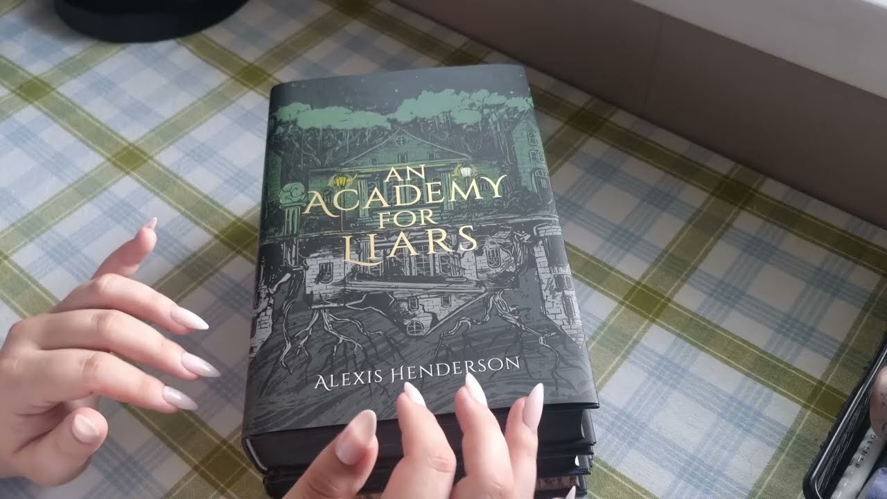 Another beautiful books ASMR but it's horror | whispering + showing you my Evernight books