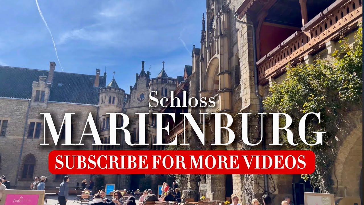 Schloss Marienburg Germany, Free Walking Tour 4K
