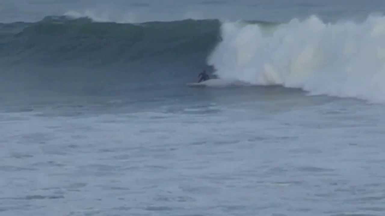 Longest wave ridden in the history of Lagos, Algarve! (6th of January 2014 by Alex Botelho)