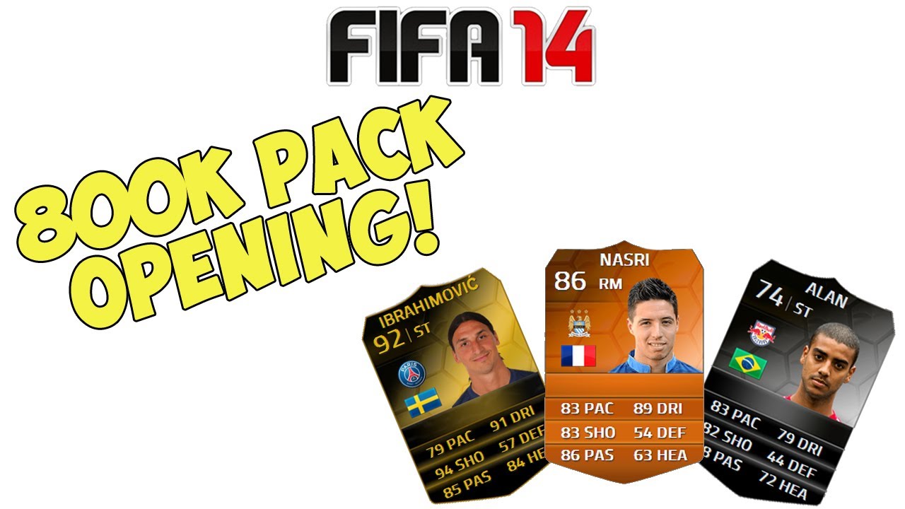 FIFA 14 - 800K PACK OPENING!